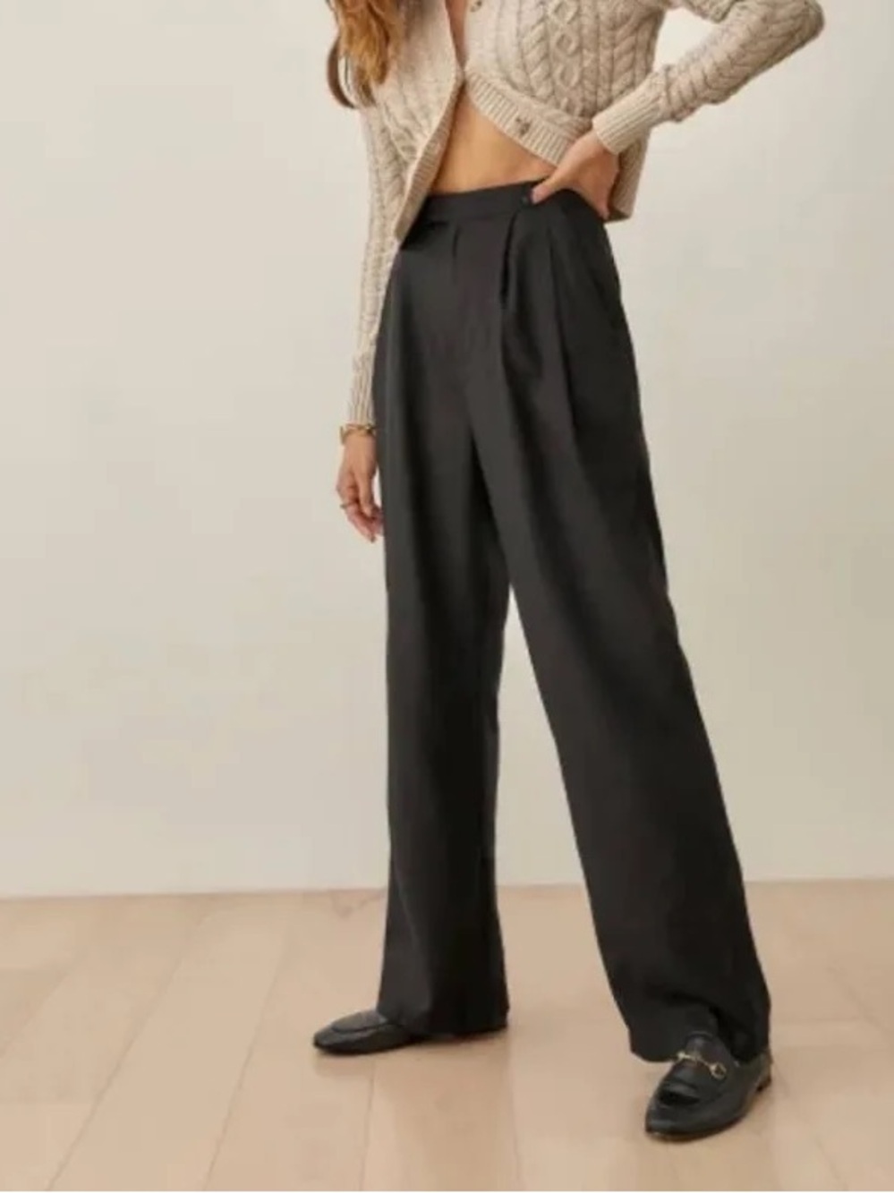 Reformation Linen Earl Pants